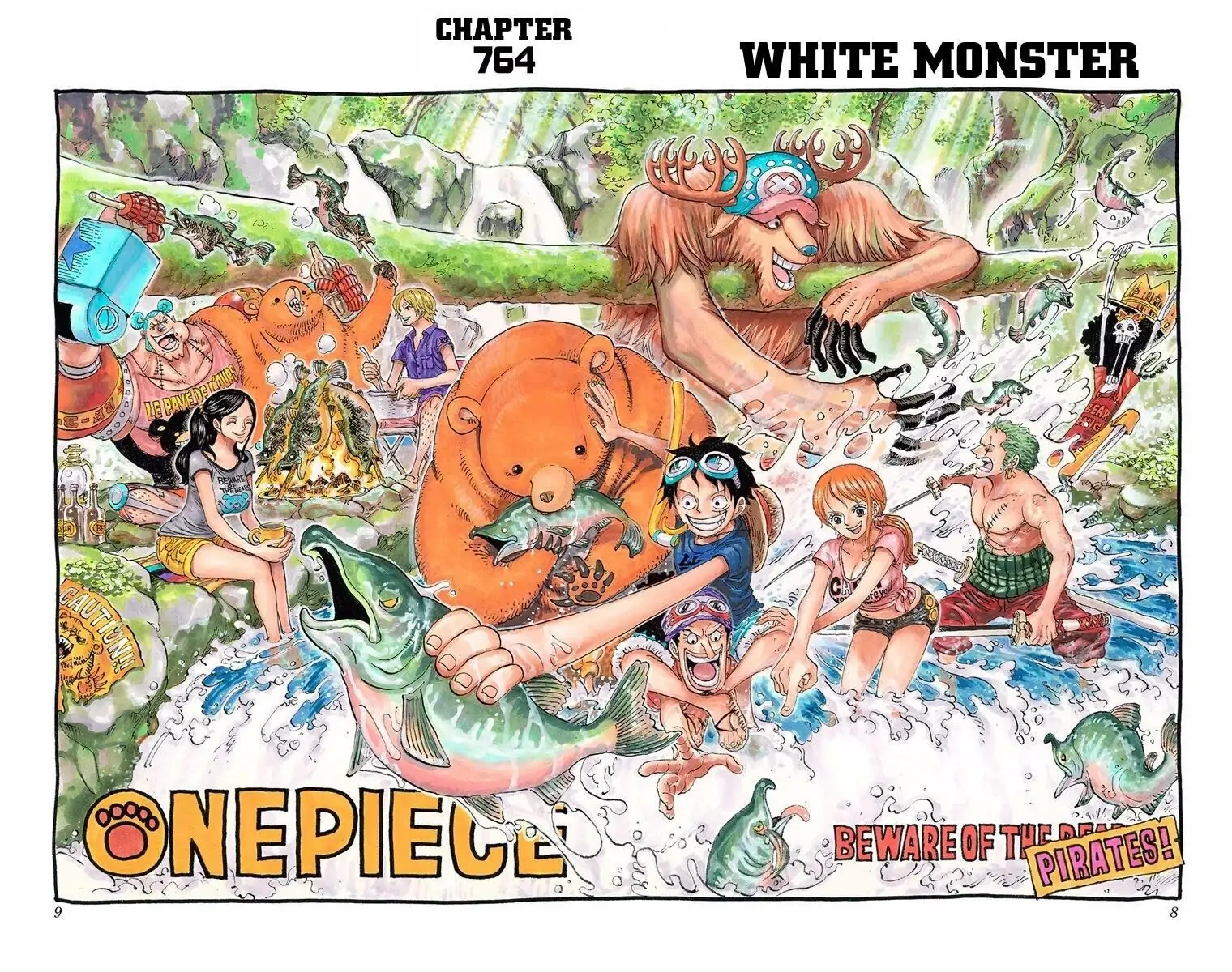 One Piece Digital Colored Chapter 764 image 08